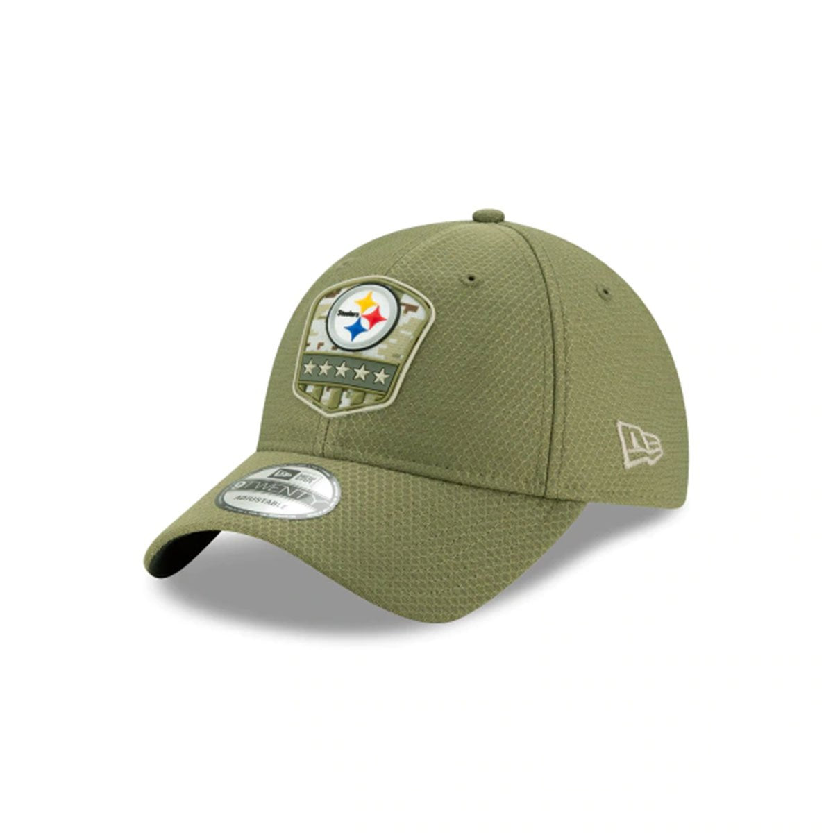 PITTSBURGH STEELERS SALUTE TO SERVICE 9TWENTY ADJUSTABLE GREEN/WHITE -