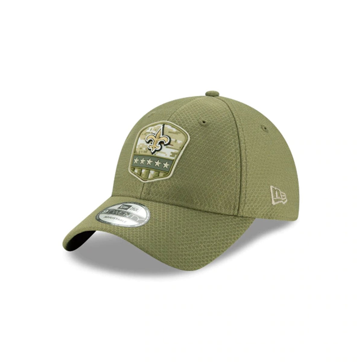 NEW ORLEANS SAINTS SALUTE TO SERVICE 9TWENTY ADJUSTABLE GREEN/GOLD -