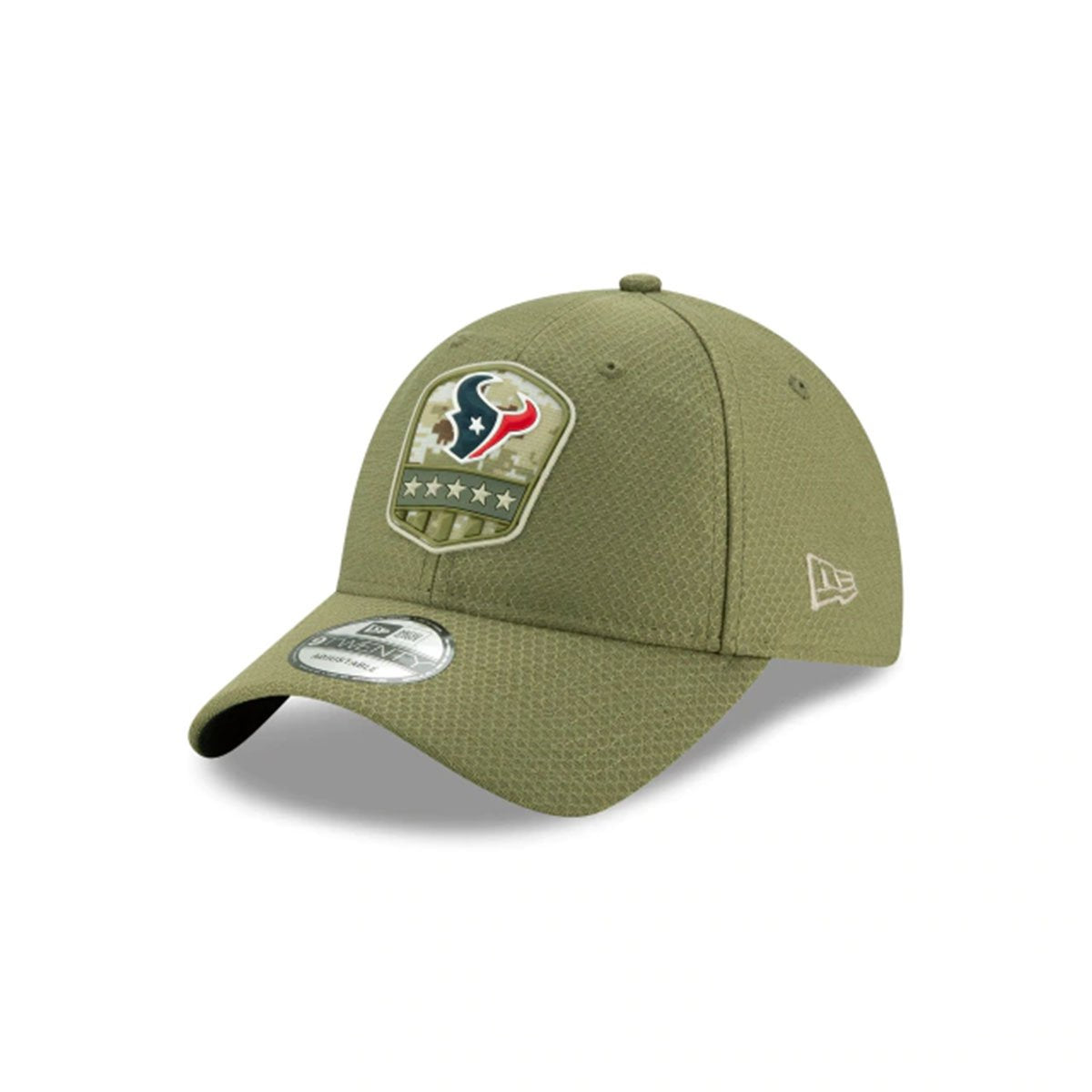 HOUSTON TEXANS SALUTE TO SERVICE 9TWENTY ADJUSTABLE GREEN/NAVY -