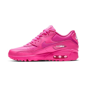 Girls' Nike Air Max 90 Leather Big Kids' Shoe