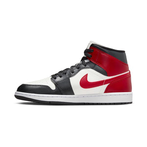 Air Jordan 1 Mid 'Gym Red Off Noir' Women's Shoes