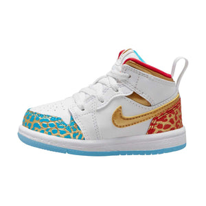 Jordan 1 Mid Sneaker School Baby/Toddler Shoes