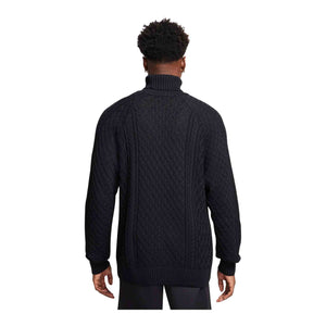 Nike Life Men's Cable Knit Turtleneck Sweater