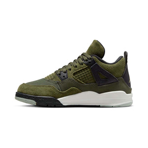 Jordan 4 Retro SE Craft Little Kids' Shoes