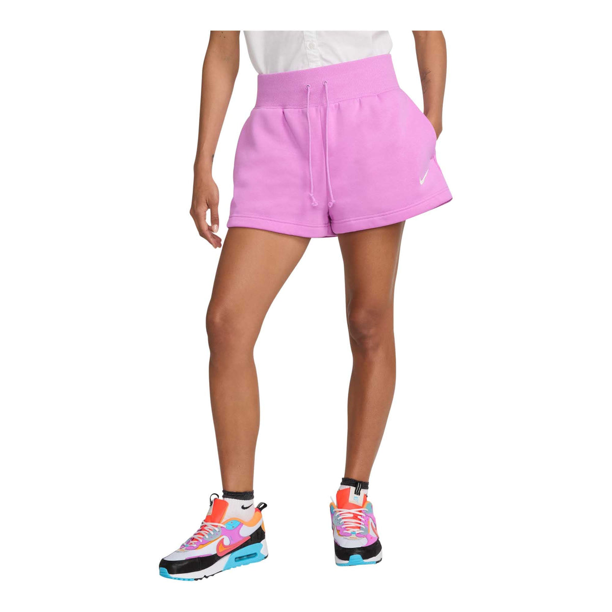Nike Sportswear Phoenix Fleece Women's High-Waisted Shorts -