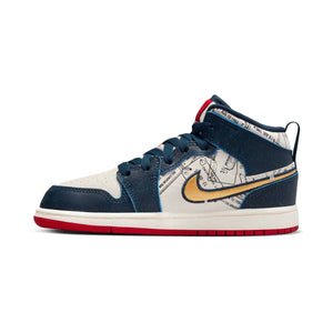 Jordan 1 Mid SE Little Kids' Shoes