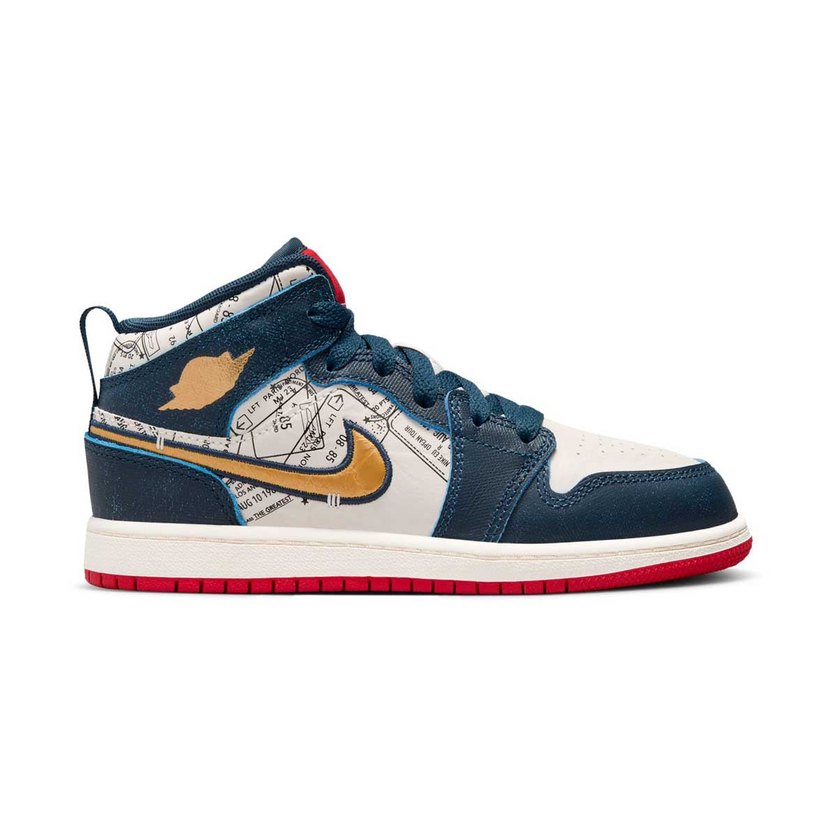 Jordan 1 Mid SE Little Kids' Shoes -
