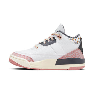 Jordan 3 Retro Ivory Little Kids' Shoes