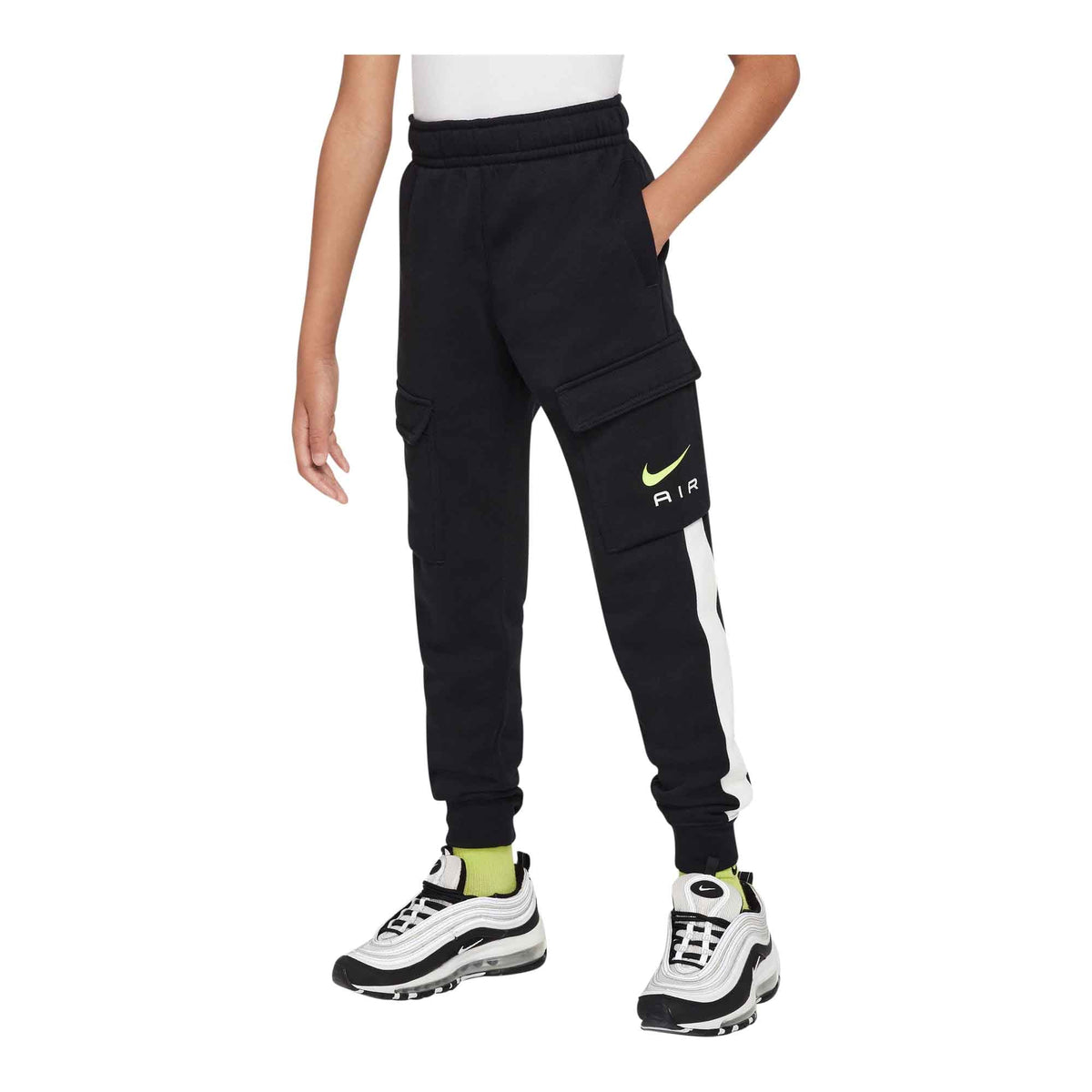 Nike Air Big Kids&#39; Fleece Cargo Pants