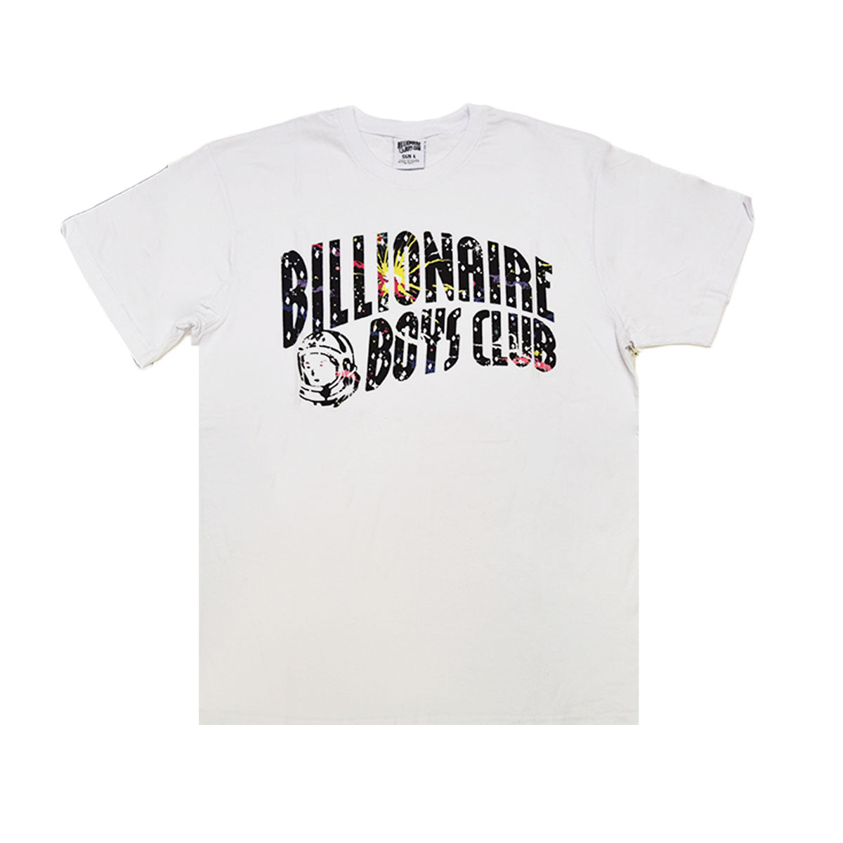 811-9200 BB COSMIC ARCH SS TEE WHITE