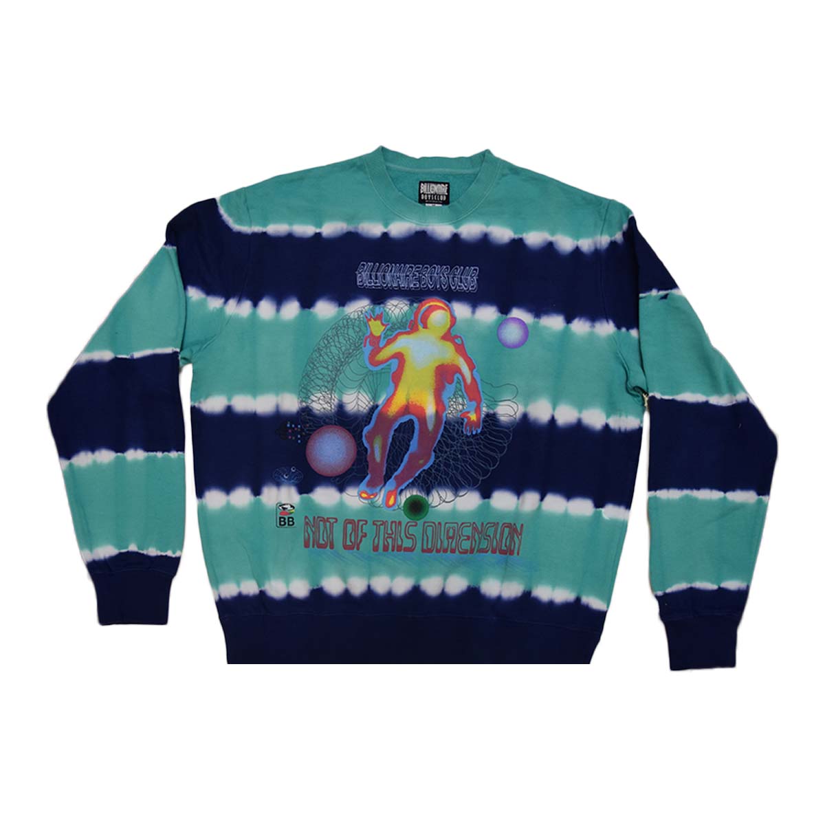 811-9311 BB QUANDARY CREW BLEACH WHITE - Sweats & Fleece