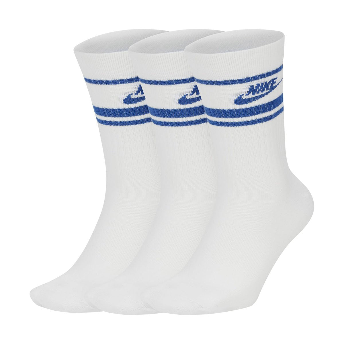 Nike Sportswear Essential Crew Socks (3 Pairs) - Large -