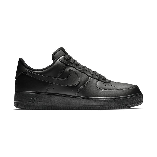 Shop Nike Air Force 1 '07 'Triple Black' Men's Shoe