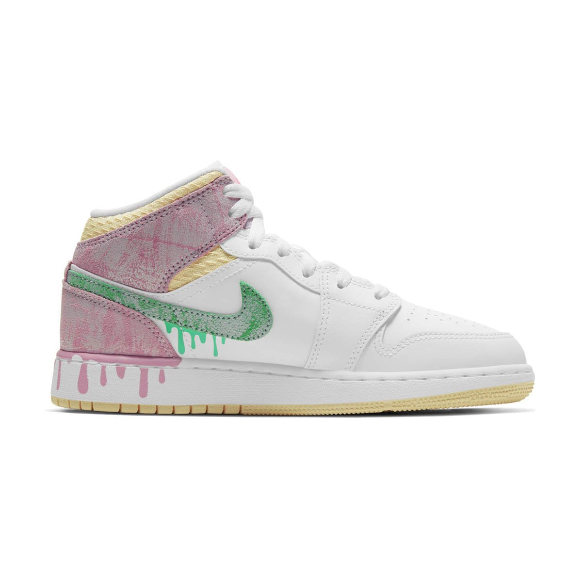 Air Jordan 1 Mid SE Big Kids' Shoe -