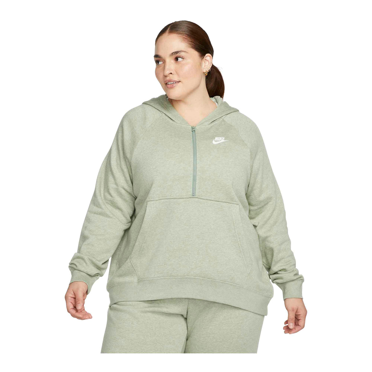 Nike Sportswear Club Essential Women's 1/4-Zip Fleece Hoodie -