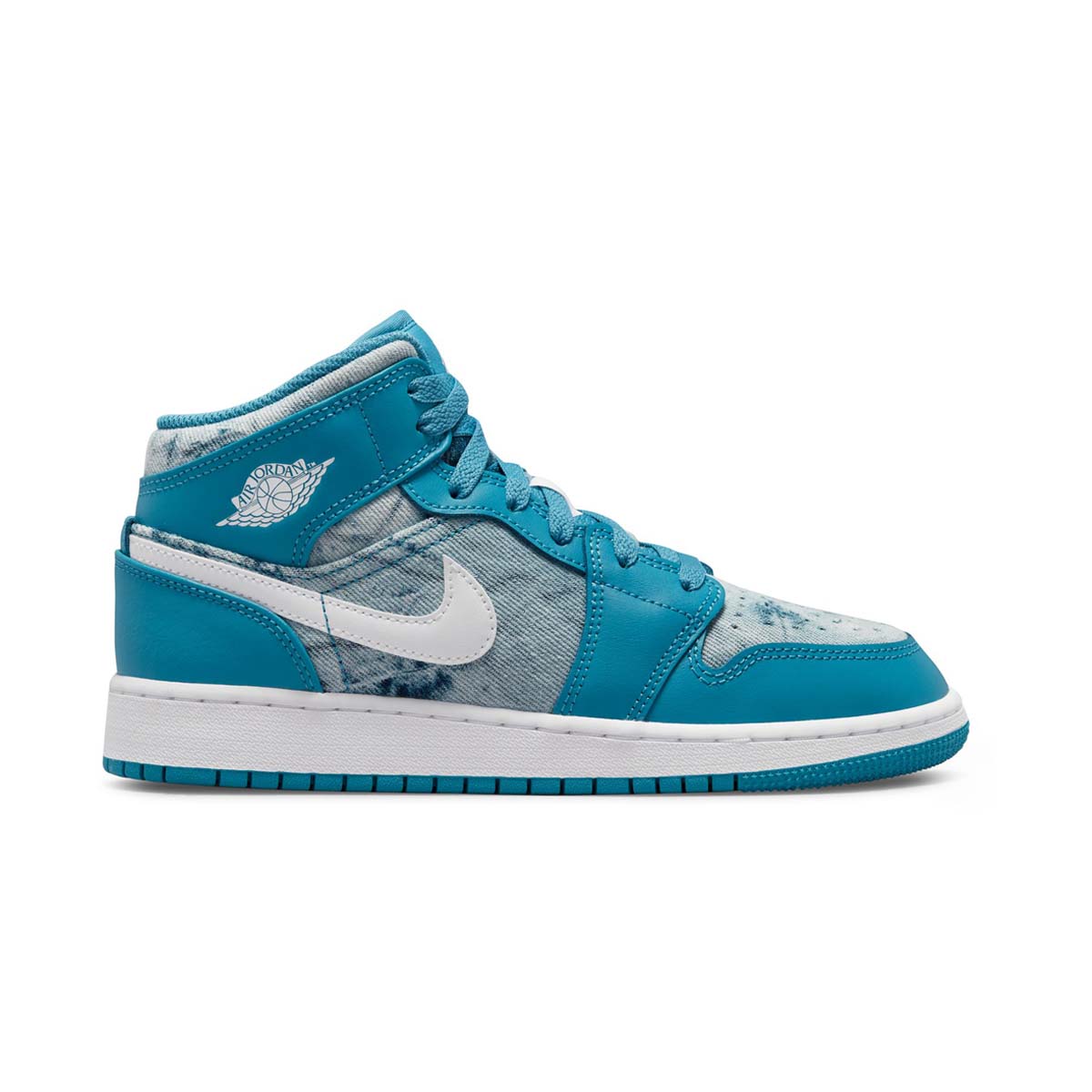 Air Jordan 1 Mid Big Kids' Shoes -