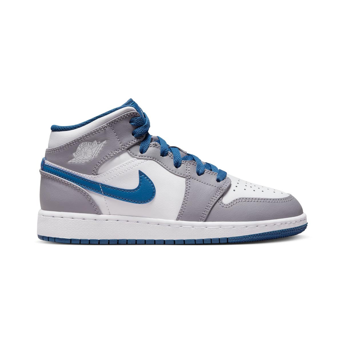 Air Jordan 1 Mid Big Kids' Shoes -