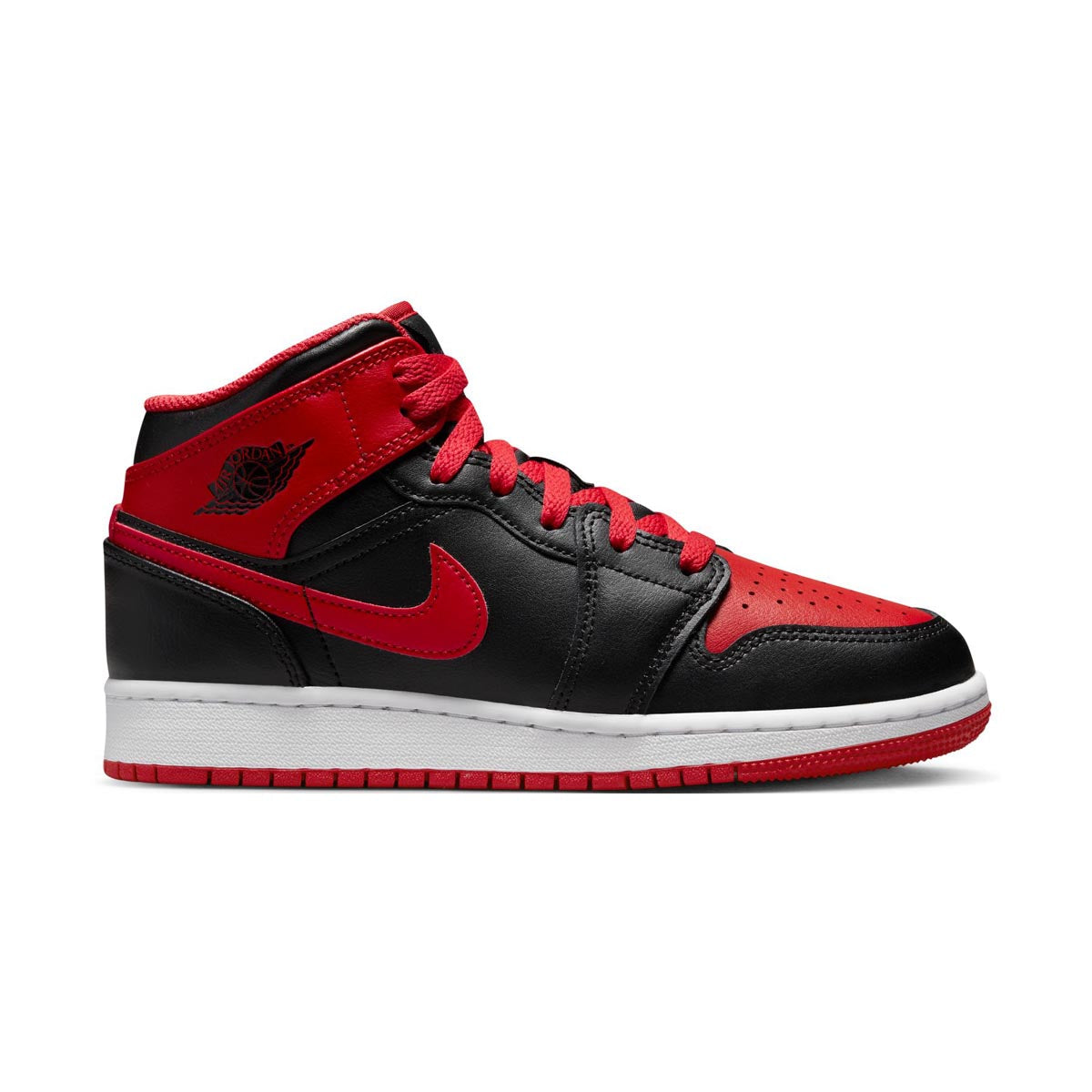 Air Jordan 1 Mid Big Kids' Shoes -