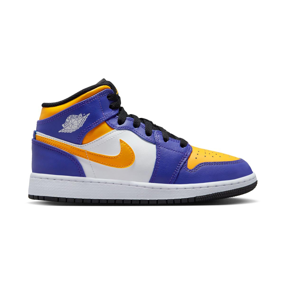 Air Jordan 1 Mid Big Kids' Shoes -