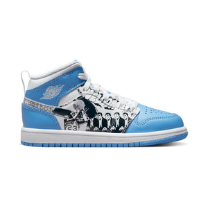 Jordan 1 Mid Sneaker School Little Kids' Shoes