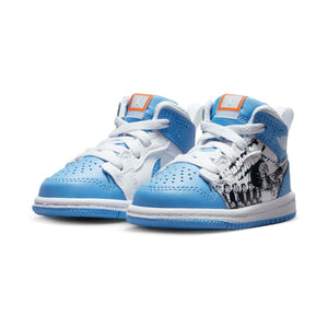 Jordan 1 Mid Sneaker School Baby/Toddler Shoes