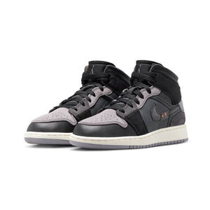 Air Jordan 1 Mid SE Craft Big Kids' Shoes