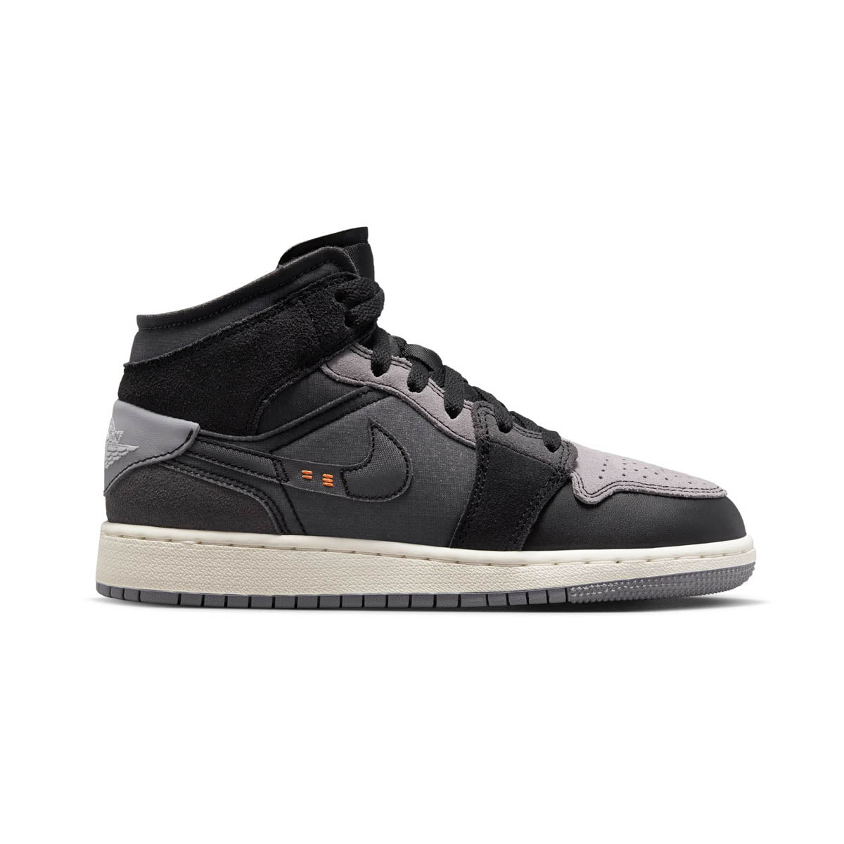Air Jordan 1 Mid SE Craft Big Kids' Shoes -