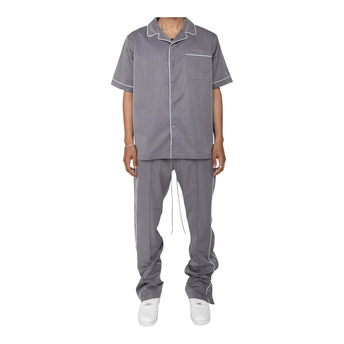 Downtown Track Grey Pants -