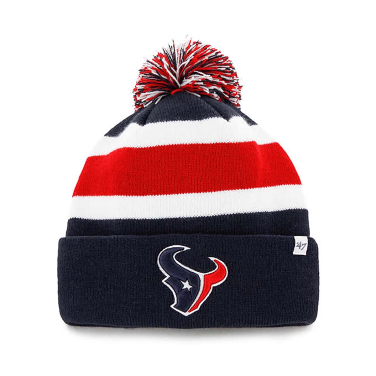 Houston Texans Navy Breakaway Cuff Knit (OSFA) -
