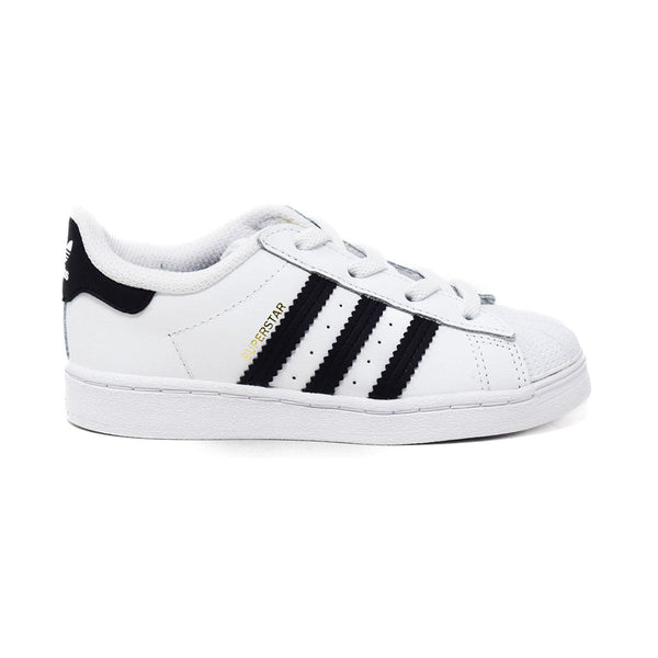 adidas Kids' Toddler Superstar Shoes, Size 6, White/Black/White