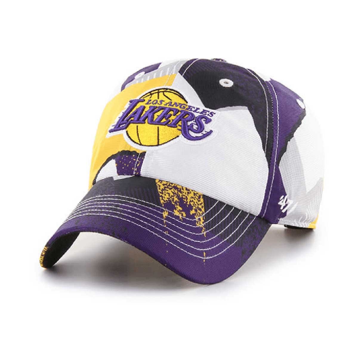 Los Angeles Lakers Retro Day Stepback 47 Clean Up - OSFA -