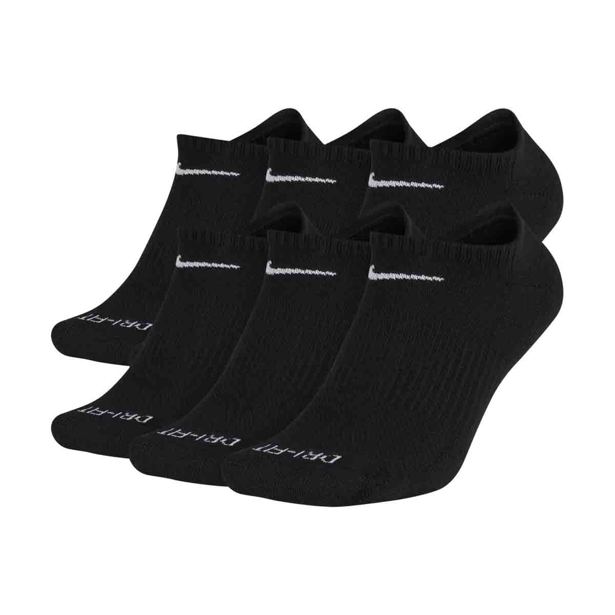 Nike Everyday Plus Training Cushion No-Show Socks (6 Pairs) -