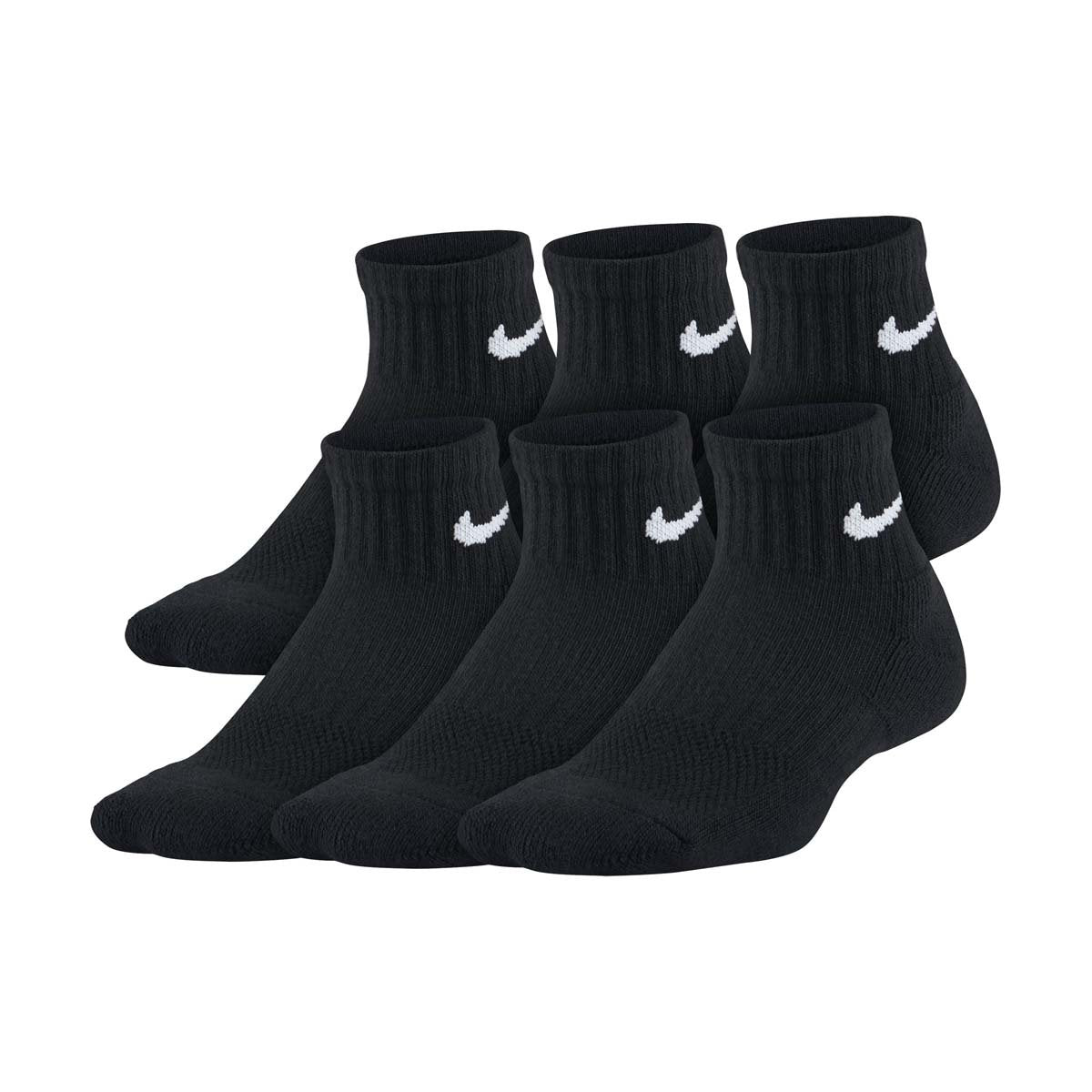 Nike Everyday Kids' Cushioned Ankle Socks (6 Pairs) -