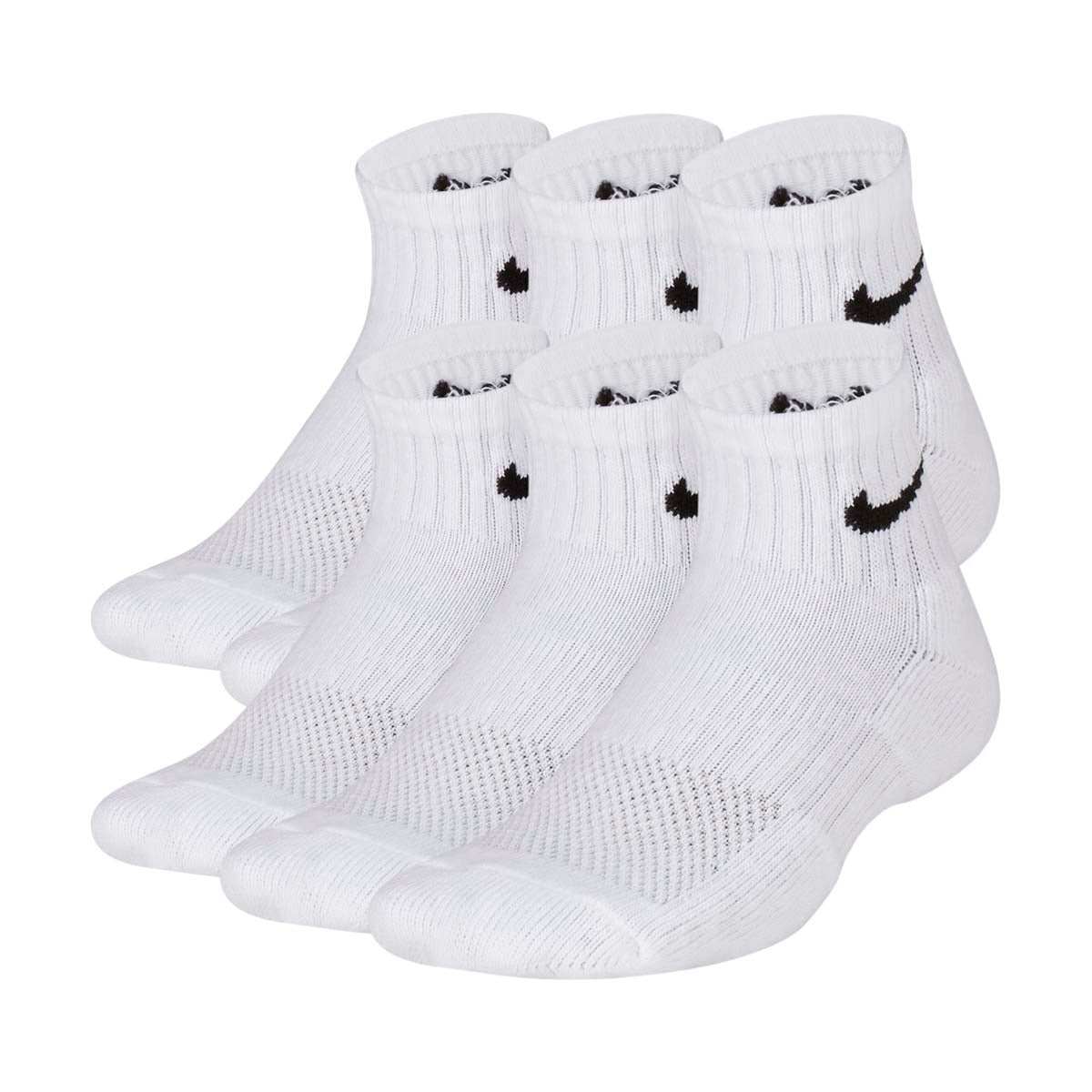 Nike Everyday Kids' Cushioned Ankle Socks (6 Pairs) -