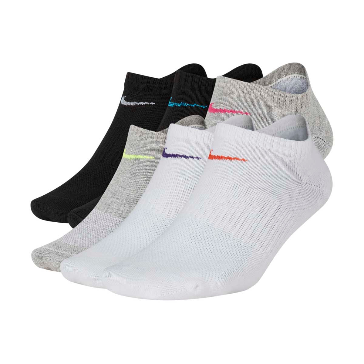 Nike Everyday Lightweight Training No-Show Socks (6 Pairs) -