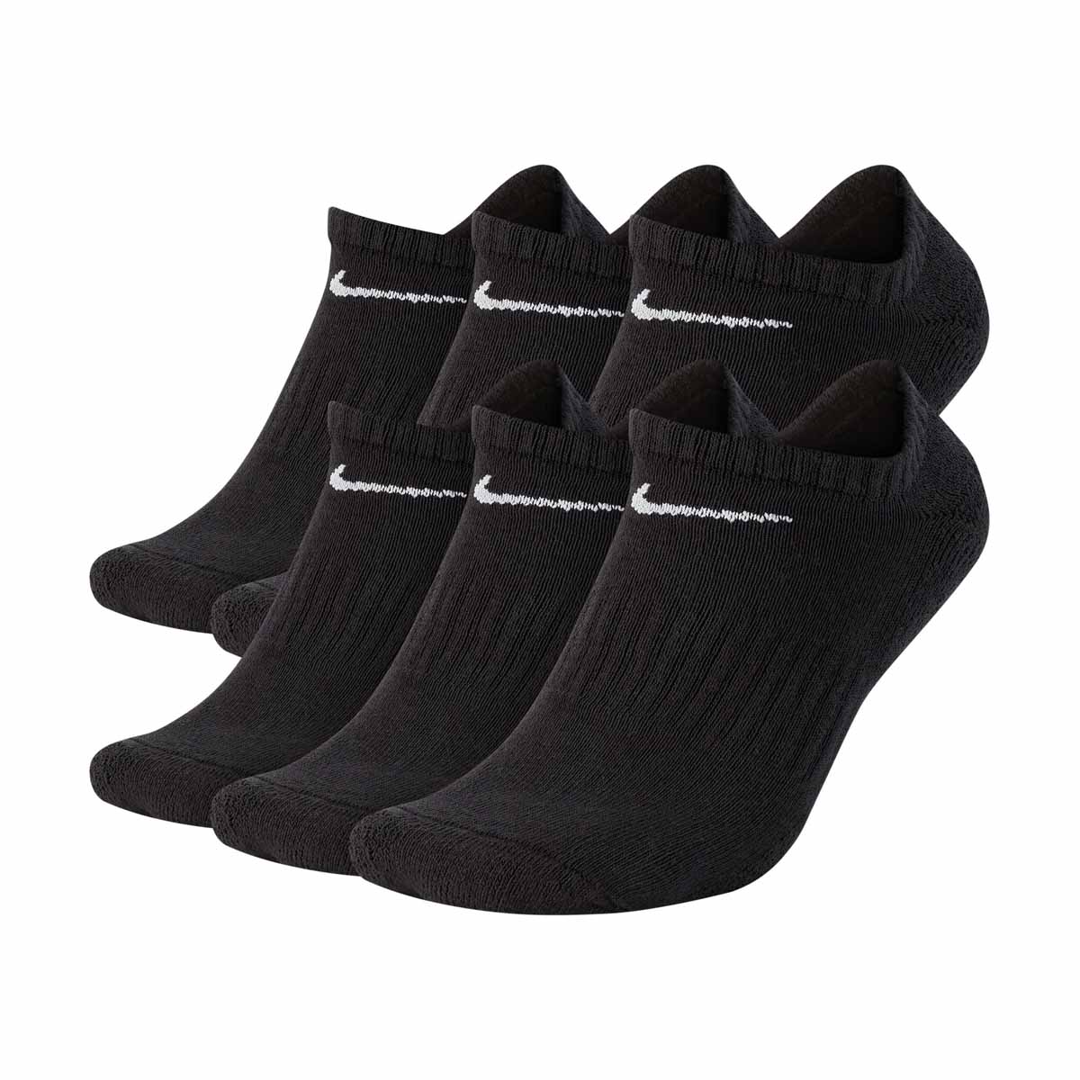 Nike Everyday Cushioned Training No-Show Socks (6 Pairs) -