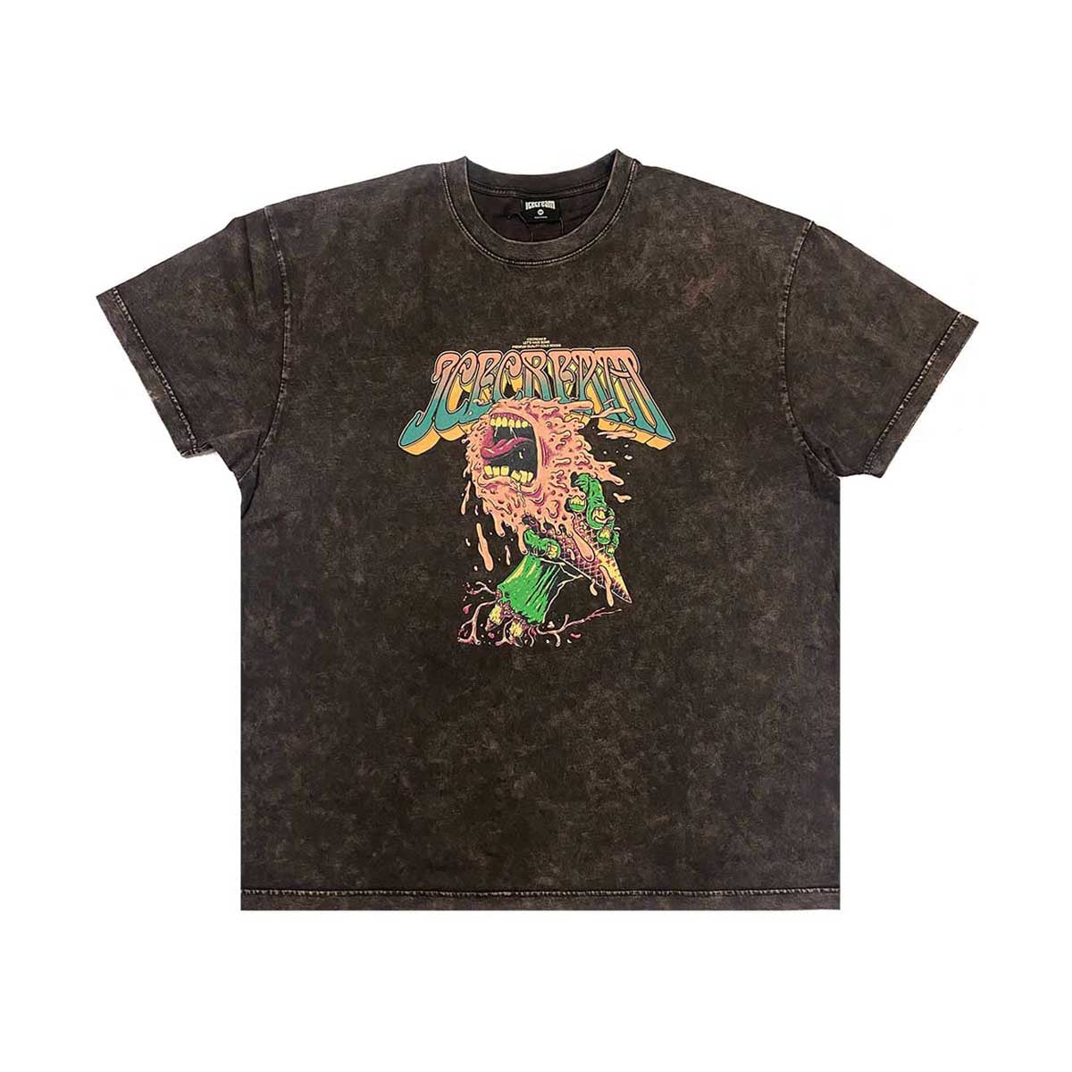 THE SCREAM SS KNIT SHALE - T-Shirts