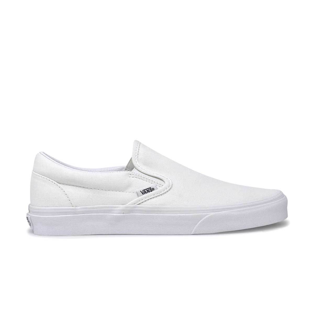 VANS Classic Slip-On 'True White' Shoes - President's Day