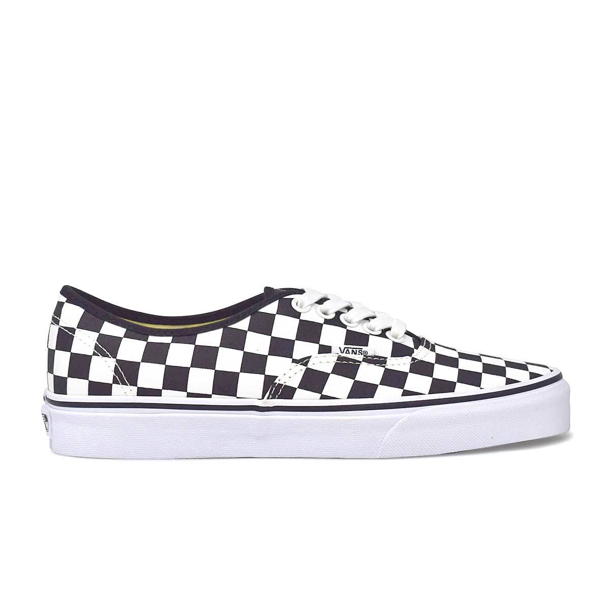 Authentic Black/White Checkerboard -