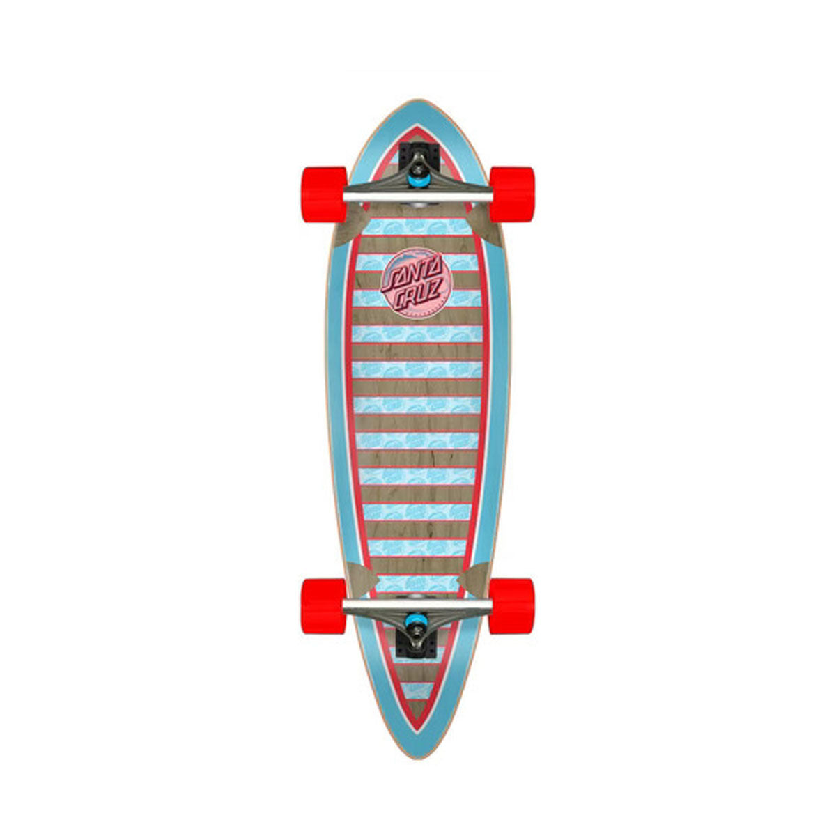 Decoder Wave 9.20in x 33in Pintail Cruzer Santa Cruz (9.2) - Skateboards and Decks