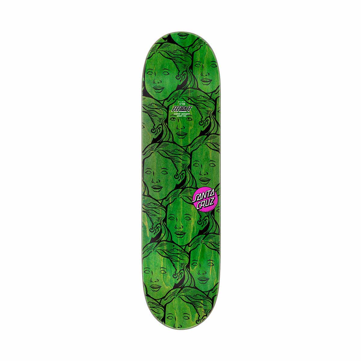 Possessed Head FeelBase (8.00in x 30.50in) Santa Cruz Decks - 