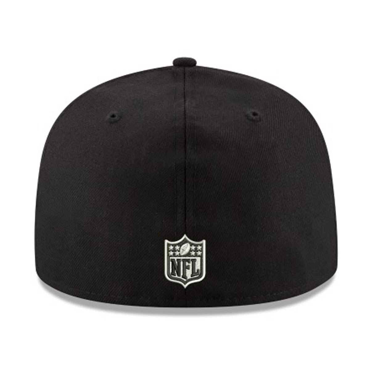 Black and White 59FIFTY &#39;Los Angeles Rams&#39; Fitted Hat