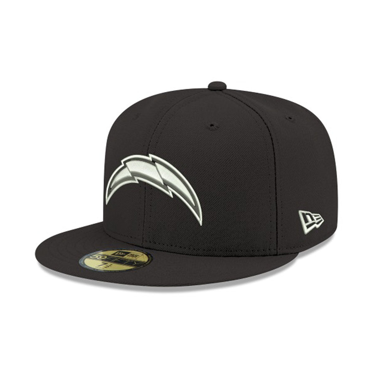 Black 59FIFTY 'Los Angeles Chargers' Fitted Hat - MENS HATS