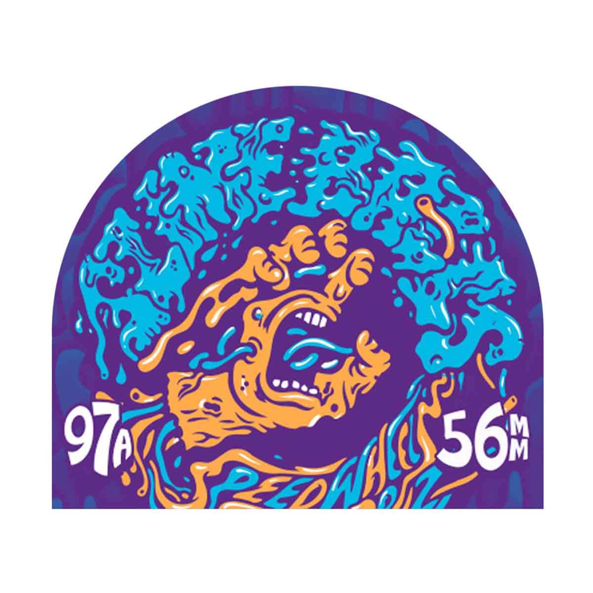 56mm Vomit Mini 97a Slime Balls Wheels (56MM) - Skate Accessories