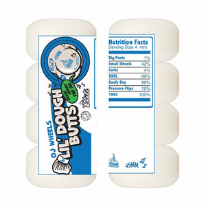 45mm Lil Dough Butts Mini Chubbies White 99a OJ Wheels (45MM)