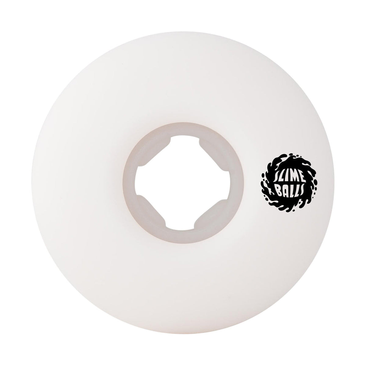 52mm Brandon Turner Guest Chubbies White 97a Slime Balls Wheels (52MM) - Skate Accessories