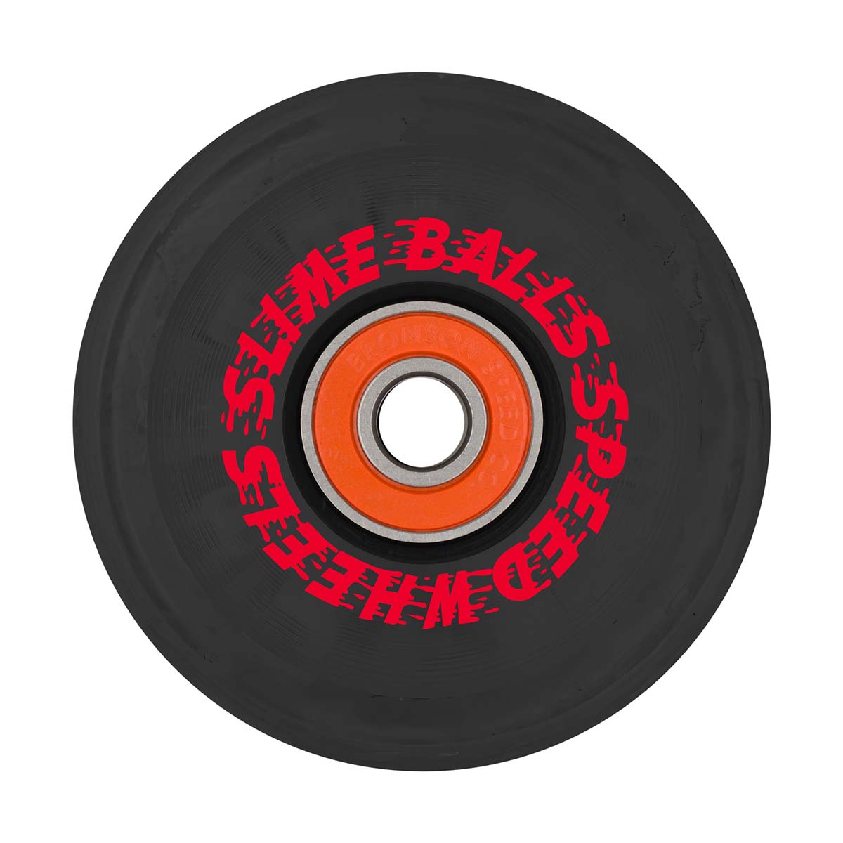 SB Flame Light Ups OG Slime Black 78a Slime Balls Wheels (66MM) - Skate Accessories