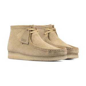 Clarks Wallabee Boot Maple Suede Men's Shoes