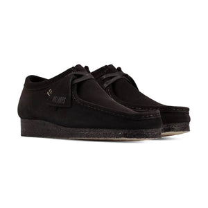 Clarks Wallabee Black Suede Men's Shoes