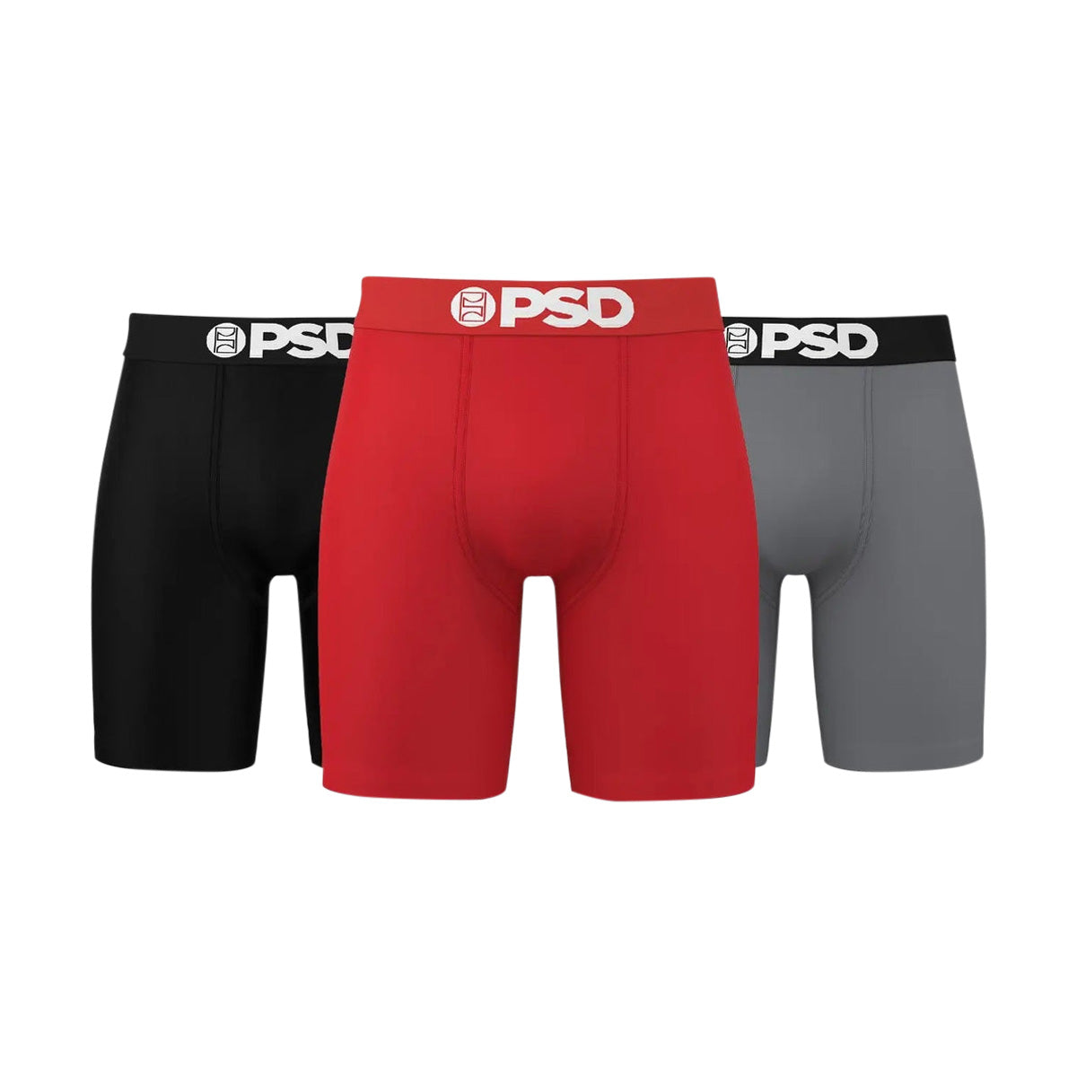 PSD 3 Pack Cotton Blend Men's Boxer Briefs - PSD
